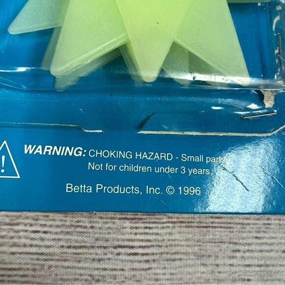 Vintage Glow in the Dark Stars 90’s Galactic Starz 1996 - Picture 4 of 5